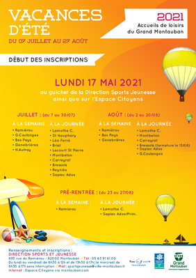 Début des inscriptions